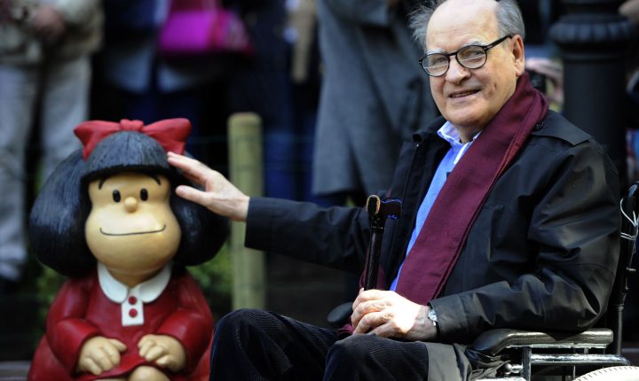 Morreu Quino, o criador de Mafalda