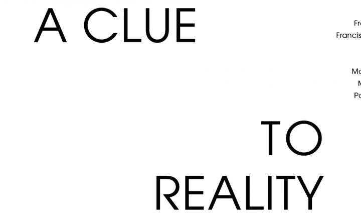 “A Clue to Reality” na Galeria do Campo Pequeno