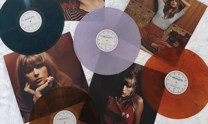 Taylor Swift contribui para aumento de vendas de discos em vinil