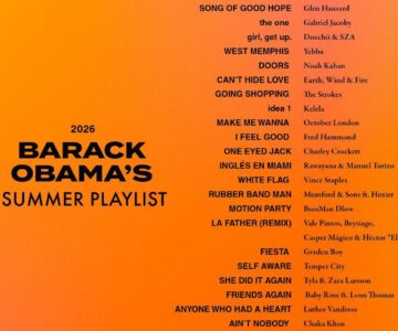 Obama partilha playlist de verão