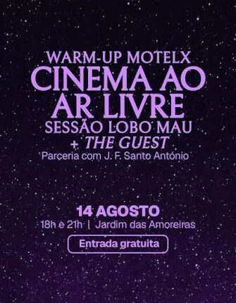 Warm-Up do MOTELX no Cinema de Verão no Jardim das Amoreiras